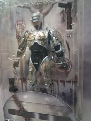 ROBOCOP ACTION FIGURE / BATTLE DAMAGED / 25TH ANNIVERSARY / NECA REEL TOYS READ - Thumbnail 4