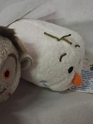 Kristoff & Sven Olaf - Disney Frozen 3.5" Tsum Tsum Plush - New w/Tags - Thumbnail 4