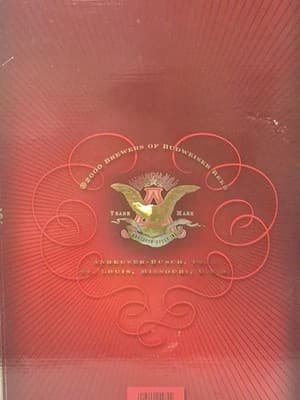 BUDWEISER MILLENNIUM Limited Edition Set Bottle & Four Glasses Original Box - Thumbnail 5