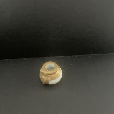 Vintage Hinged Trinket Box Owl & Pussycat In Boat With Mini Honey Pot - Thumbnail 6