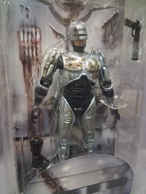 ROBOCOP ACTION FIGURE / BATTLE DAMAGED / 25TH ANNIVERSARY / NECA REEL TOYS READ - Thumbnail 3