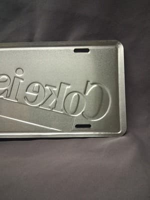 COKE IS IT. Metal LICENSE PLATE CAPE COD - Thumbnail 5