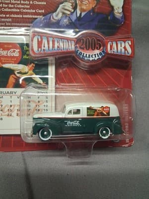 Johnny Lightning 1940 Ford Delivery Coca Cola Calendar Cars Die Cast - Thumbnail 3
