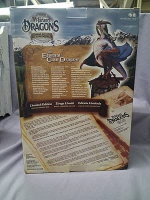 McFarlane's Dragons Quest For The Lost King Eternal Clan Dragon 2004 New In Box - Thumbnail 6