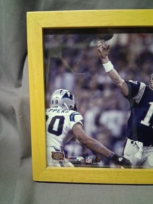 Super Bowl 38 New England Patriots Tom Brady Throwing Pass Picture Photo 8x10 - Thumbnail 2