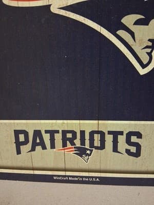 NFL New England Patriots - Super Bowl 49 Champions Wood Sign 11X17 - Thumbnail 4
