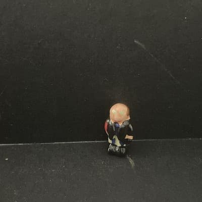 Porcelain Hinged Trinket Box Circus Wagon Train With Ringmaster - Thumbnail 8