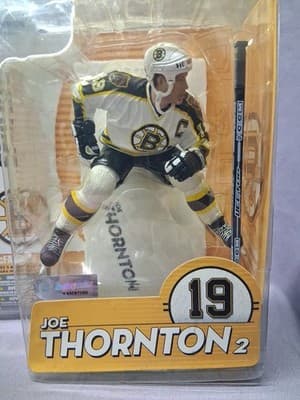 2005 McFarlane Sports Picks NHL Series 10 JOE THORNTON 2 Boston Bruins Figure - Thumbnail 2