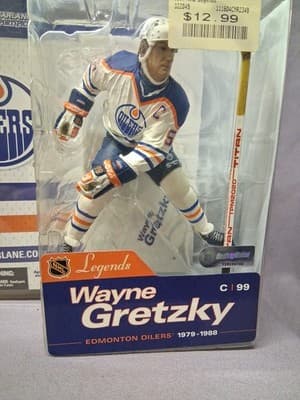 Wayne Gretzky 39 Oilers NHL Series 1 McFarlane Variant Figure 021424AST8 - Thumbnail 2