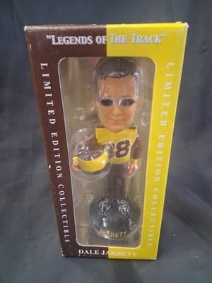 Dale Jarrett Ups Racing Nascar Legends of the Track Bobblehead New in Box - Thumbnail 6