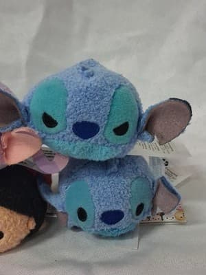 Authentic Disney Lilo and Stitch Tsum Tsum Plush Set of 4 All Nwt But 1 - Thumbnail 2