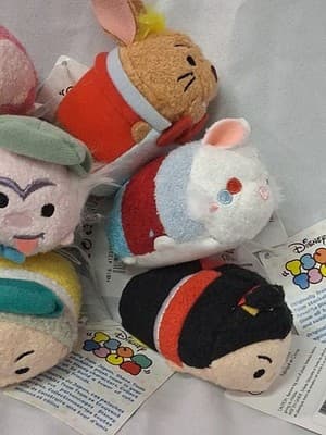 Disney Mini Tsum Tsum Plush Set Alice in Wonderland Set Of 11 Retired NWT 🐰 - Thumbnail 9