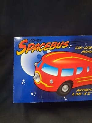 Xonex Limited Edition Die Cast Red 50s Spacebus Bullet Car 1998 05189 Of 15000 - Thumbnail 2