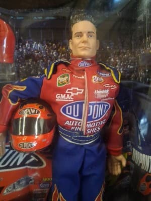 2003 “Jeff Gordon” NASCAR 12" Action Figure by JAKKS Pacific NEW - Thumbnail 4
