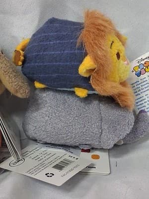 Disney Tsum Tsum Plush 3.5” ZOOTOPIA Set of 9 Nwt 🦁 🐆 🐘 - Thumbnail 7