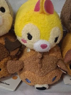 US Disney ORIGINAL Bambi & Friends Mini Tsum Set of 8 NWT! Thumper OWL Bambi Ect - Thumbnail 3