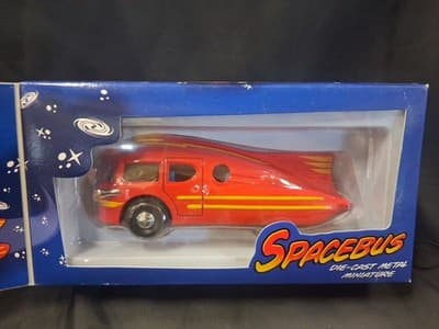 Xonex Limited Edition Die Cast Red 50s Spacebus Bullet Car 1998 05189 Of 15000 - Thumbnail 4