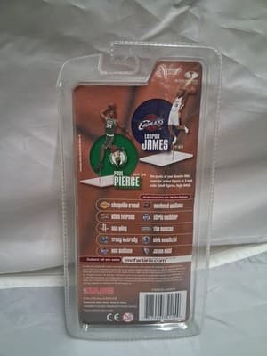 McFarlane NBA Lebron James and Paul Pierce 3” Figures Celtics Cavaliers - Thumbnail 2