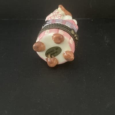 Little Miss Muffet Hinged Trinket Box with Spider Trinket - Thumbnail 5
