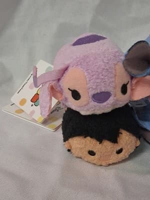 Authentic Disney Lilo and Stitch Tsum Tsum Plush Set of 4 All Nwt But 1 - Thumbnail 3