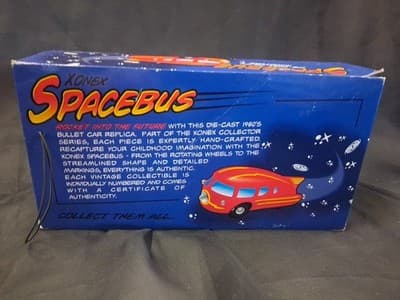 Xonex Limited Edition Die Cast Red 50s Spacebus Bullet Car 1998 05155 Of 15000 - Thumbnail 6
