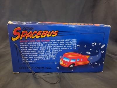 Xonex Limited Edition Die Cast Red 50s Spacebus Bullet Car 1998 05189 Of 15000 - Thumbnail 8
