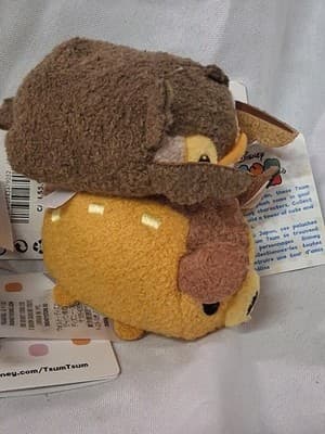US Disney ORIGINAL Bambi & Friends Mini Tsum Set of 8 NWT! Thumper OWL Bambi Ect - Thumbnail 6