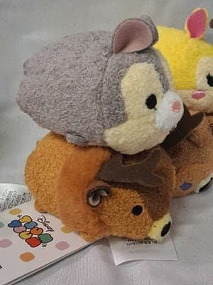 US Disney ORIGINAL Bambi & Friends Mini Tsum Set of 8 NWT! Thumper OWL Bambi Ect - Thumbnail 8