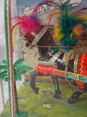 Gidi's Carretino Siciliano Folk Art Horse & Cart Made in Italy IOB - Thumbnail 4