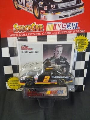 1:64th Scale Rusty Wallace Diecast Car By Racing Champions - Thumbnail 2
