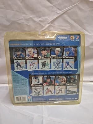 McFarlane NHL Series 3 Roman Turek - Flames (Black) (Chase) Action Figure - Thumbnail 2