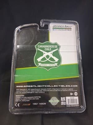 2021 Greenlight Black 2018 Dodge Durango Carabineros Chile Hobby Exclusive 1/64 - Thumbnail 3