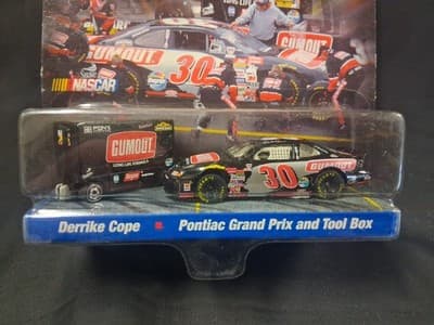 NIB Hot Wheels Pro Racing #30 Derrick Cope Pontiac Grand Prix & Tool Box - Thumbnail 2