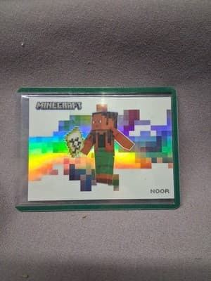 2025 PANINI MINECRAFT NOOR COLOR BLAST PRIZM SSP CASE HIT #6 - Thumbnail 4