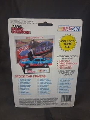 NIP 1991 Racing Champions 1:64 Scale NASCAR Diecast Stock Car #71 Dave Marcis - Thumbnail 3
