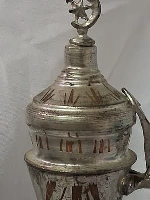 Vintage Indian Etched Teapot 🪶 - Thumbnail 5