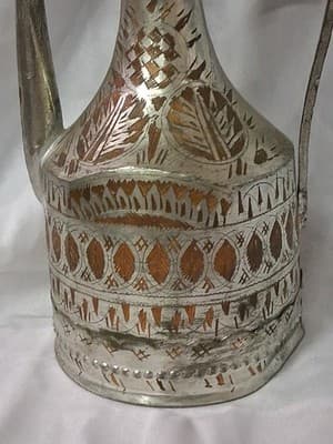 Vintage Indian Etched Teapot 🪶 - Thumbnail 2
