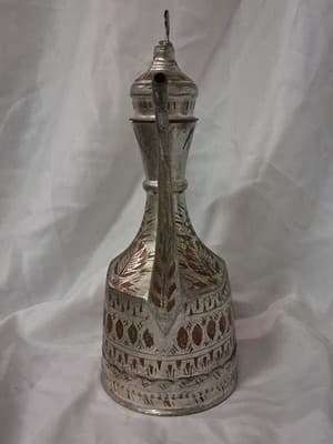 Vintage Indian Etched Teapot 🪶 - Thumbnail 11