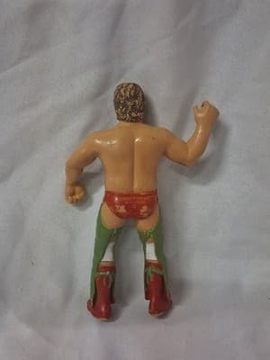 Vintage 1986 LJN Titan Sports Terry Funk WWF WWE Wrestling Wrestler Figure Used - Thumbnail 6