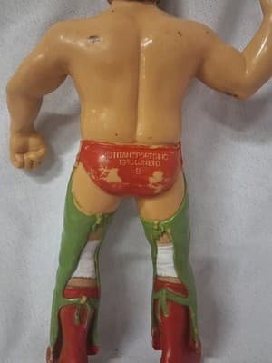 Vintage 1986 LJN Titan Sports Terry Funk WWF WWE Wrestling Wrestler Figure Used - Thumbnail 7