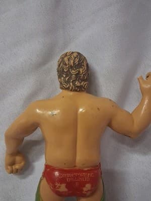 Vintage 1986 LJN Titan Sports Terry Funk WWF WWE Wrestling Wrestler Figure Used - Thumbnail 8