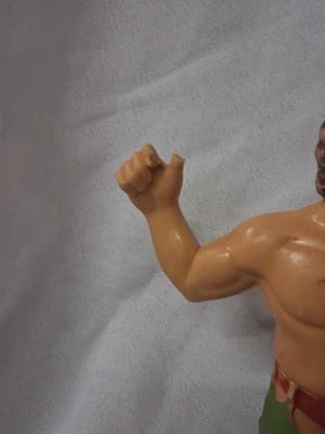 Vintage 1986 LJN Titan Sports Terry Funk WWF WWE Wrestling Wrestler Figure Used - Thumbnail 5