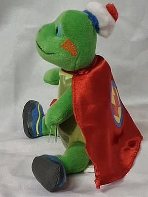 TY Wonder Pets Tuck the Turtle Red Cape Beanie Baby 6" With Tag - Thumbnail 8