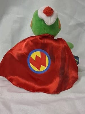 TY Wonder Pets Tuck the Turtle Red Cape Beanie Baby 6" With Tag - Thumbnail 5