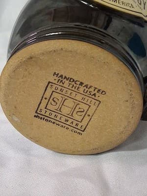 Sunset Hill Antique Archaeology Pickin America Glazed Stoneware Mug 14oz - Thumbnail 7