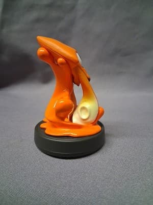 Amiibo Inkling Squid Orange Splatoon 2 Series Limited Edition Squid Alt Color! - Thumbnail 4