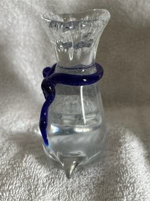 Murano Fish In Bag With Drawstring Paperweight - Thumbnail 2