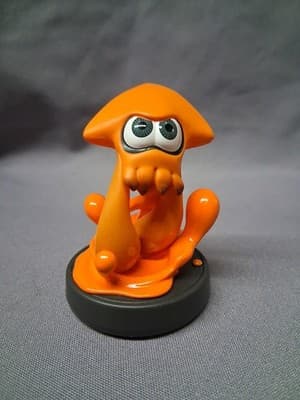 Amiibo Inkling Squid Orange Splatoon 2 Series Limited Edition Squid Alt Color! - Thumbnail 5
