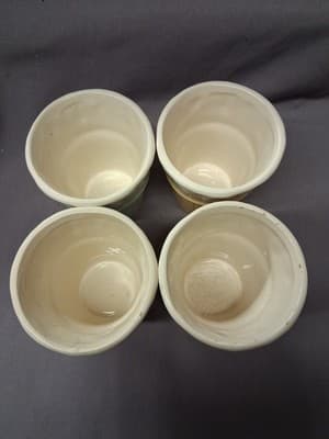 4 Trompe L’oeil Ice Cream Cup Dessert Bowl Cone Sundae Pastel - Thumbnail 7
