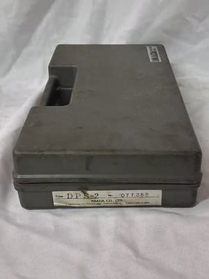 IMADA DPS-2 #077388 Digital Force Gauge Japan In Box Complete RARE 0-4.4lb 0-2kg - Thumbnail 2